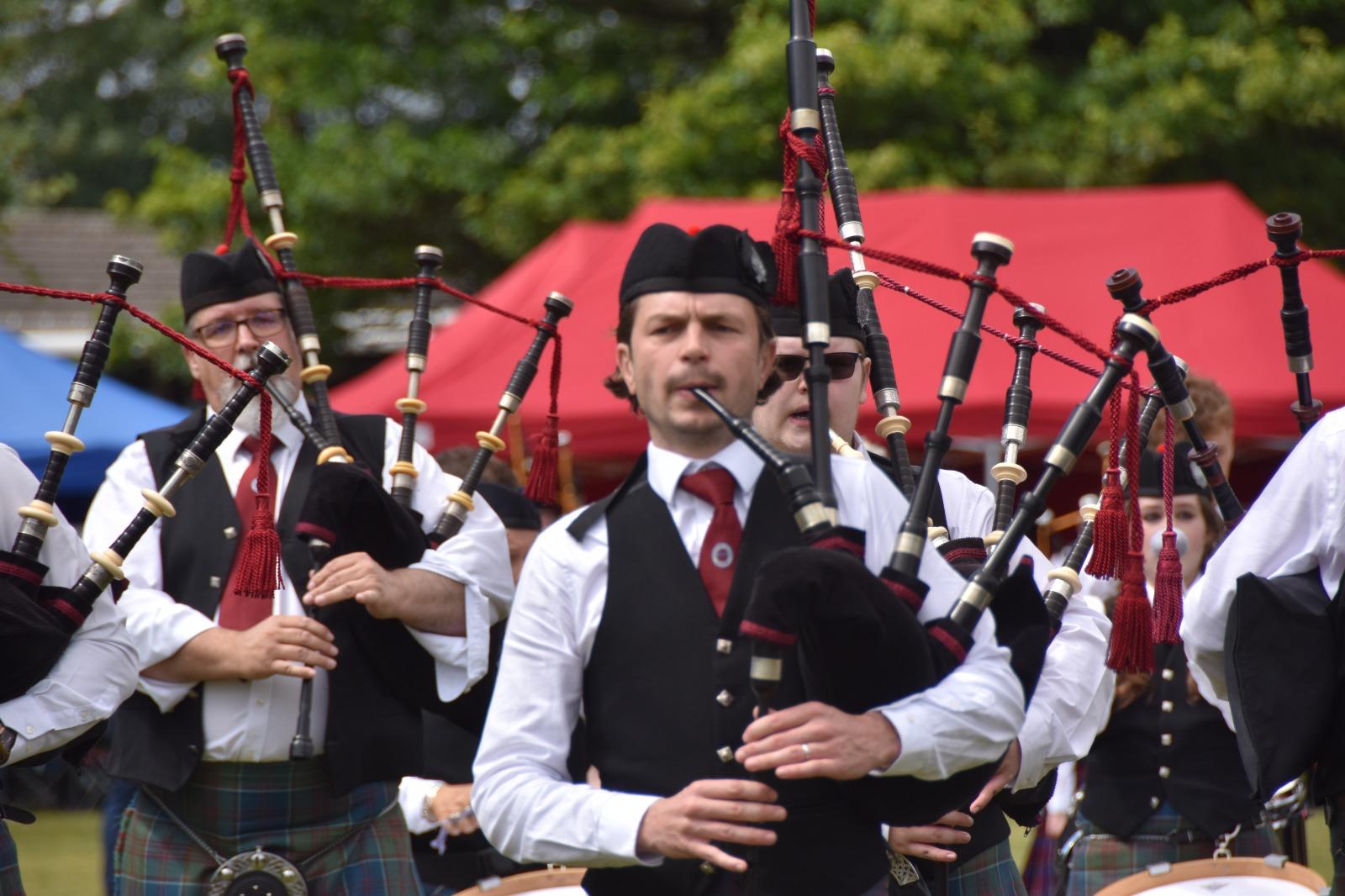 Stockbridge Pipe Band Grade 3B at the Scottish Pipe Band Championships 2026, Dumbarton